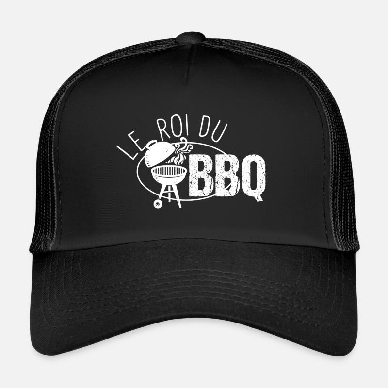 le roi du BBQ - Barbecue Casquette trucker 