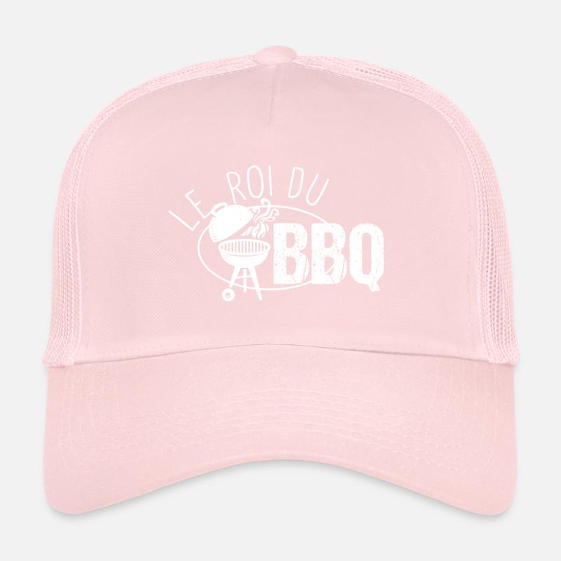 le roi du BBQ - Barbecue Casquette trucker 