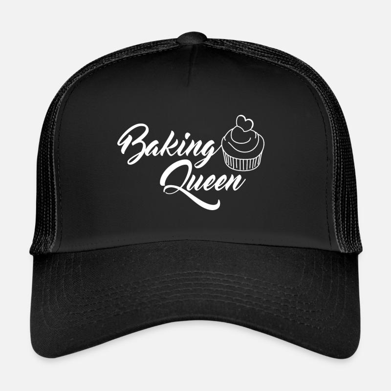 Baking Queen - Baking BakerIn Gift - Trucker Cap - black/black