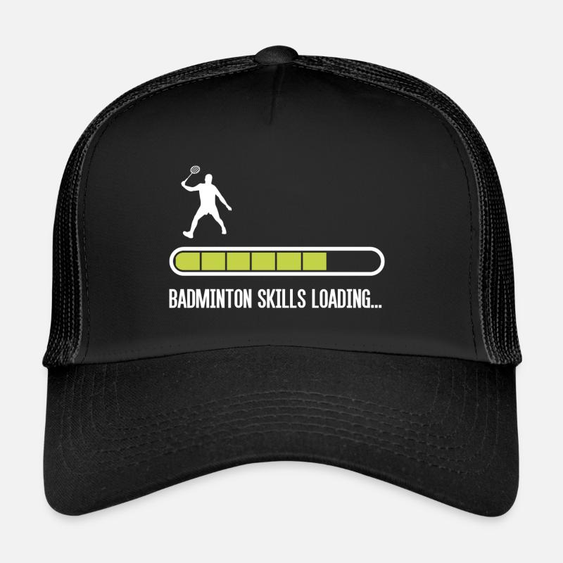 Badminton Skill Loading Badminton Player Trucker Cap