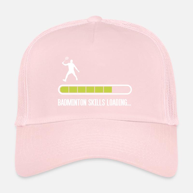 Badminton Skill Loading Badminton Player Trucker Cap