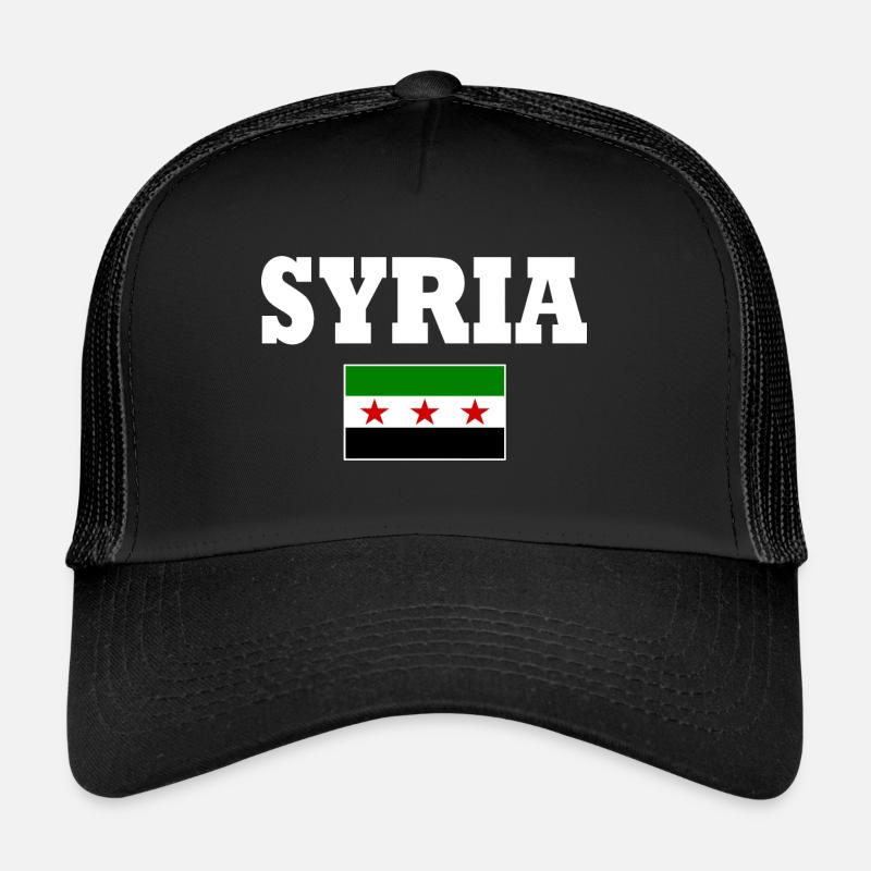 Syria Flag Trucker Cap