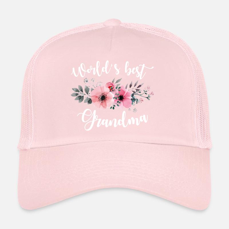 Die beste Großmutter der Welt. Geschenke für Kindermädchen. Geburtstag Trucker Cap