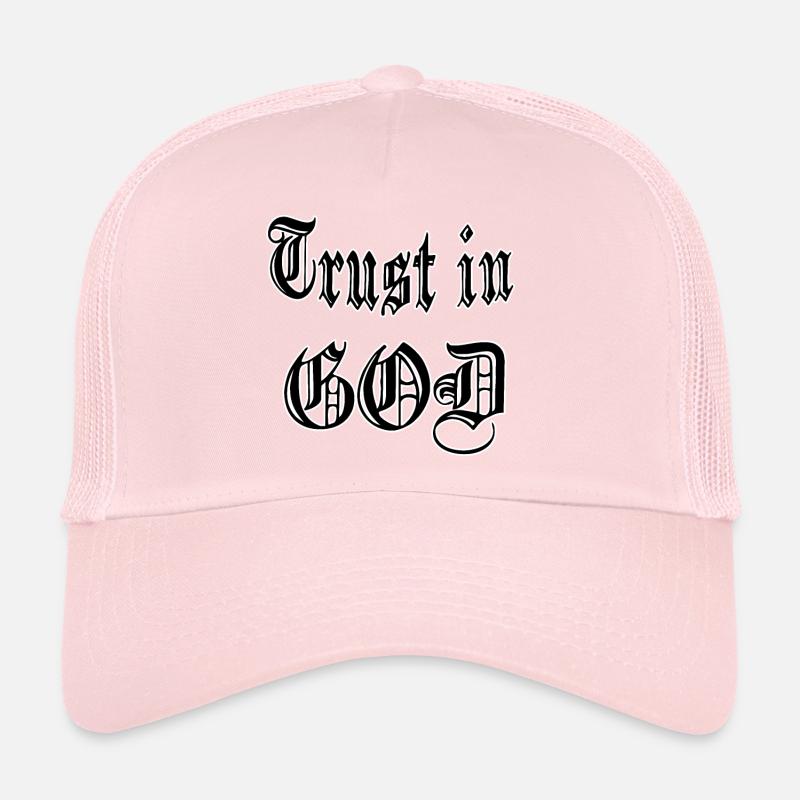 Confiance en dieu Casquette trucker 