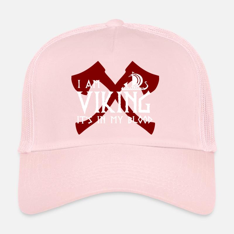 logo hache viking Casquette trucker 