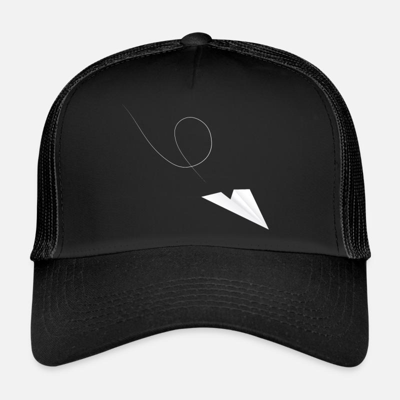 Paper plane Trucker Cap