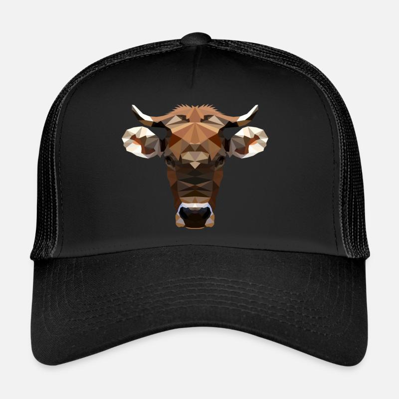 Polygone de vache Casquette trucker 