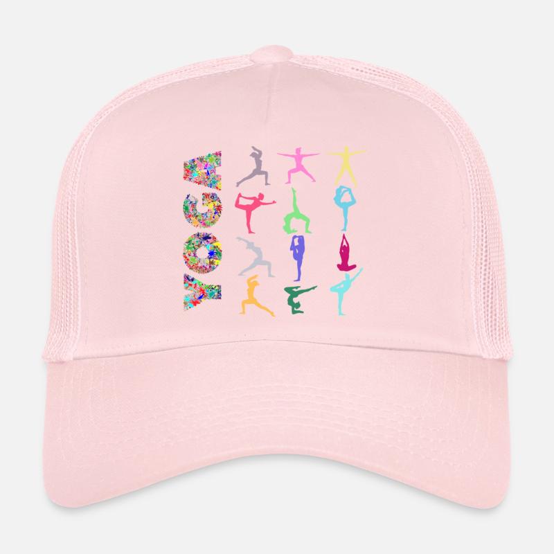 Yoga exercises Trucker Cap