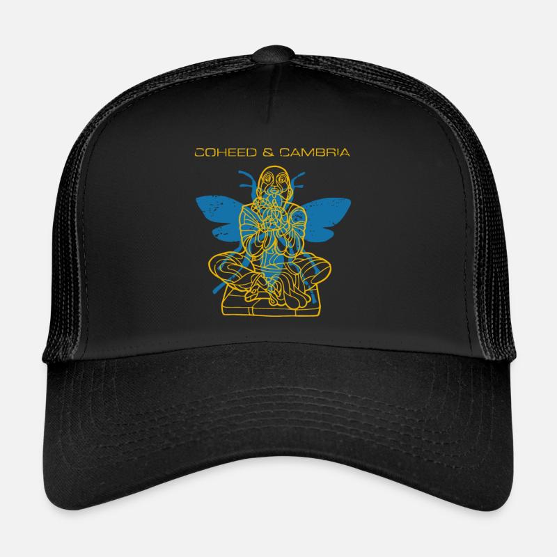 Coheed und cambria - Trucker Cap - Schwarz/Schwarz