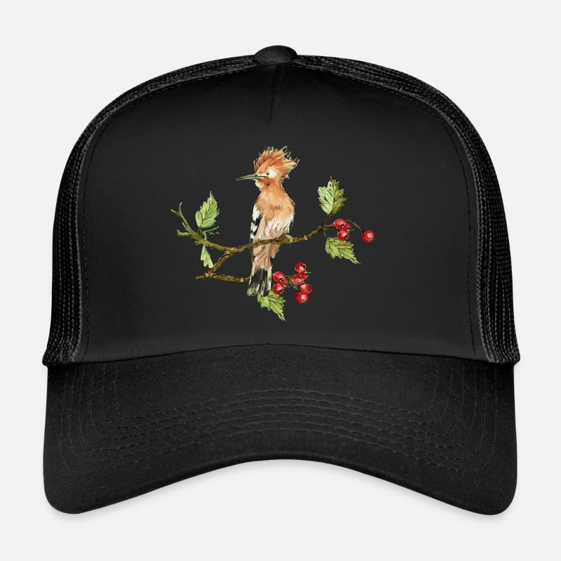 Oiseau coloré Casquette trucker 