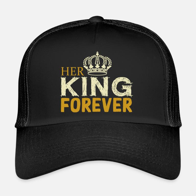 Son roi pour toujours Casquette trucker 
