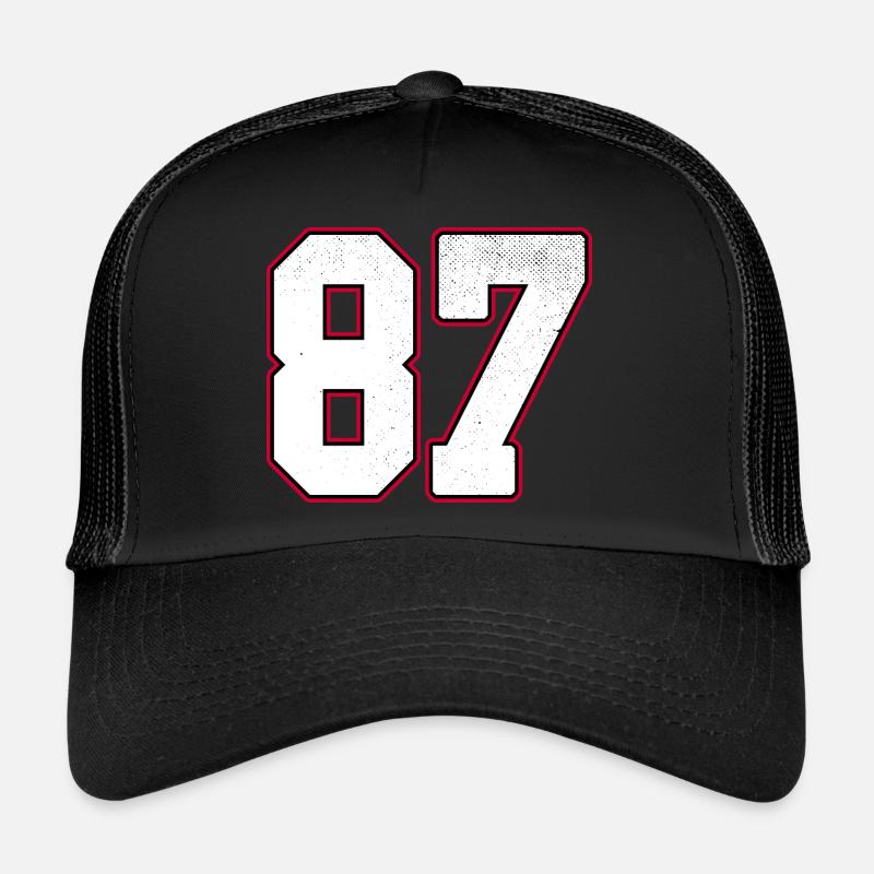 Number Eightyseven - 87 Classic Vintage Sport Trucker Cap