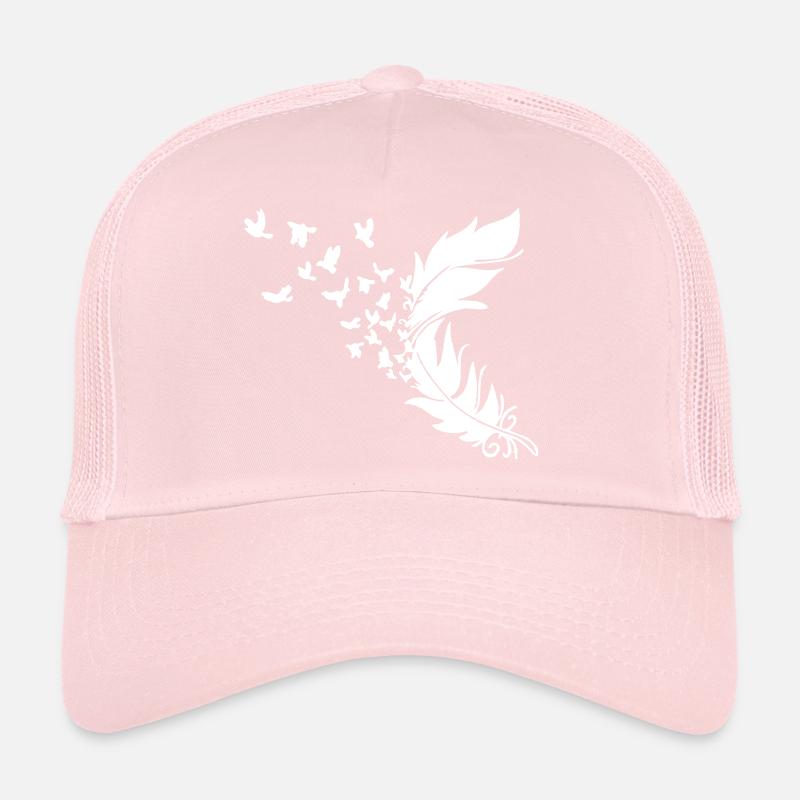 feather Trucker Cap
