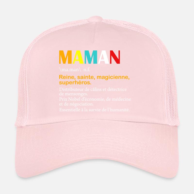 Maman définition Casquette trucker 