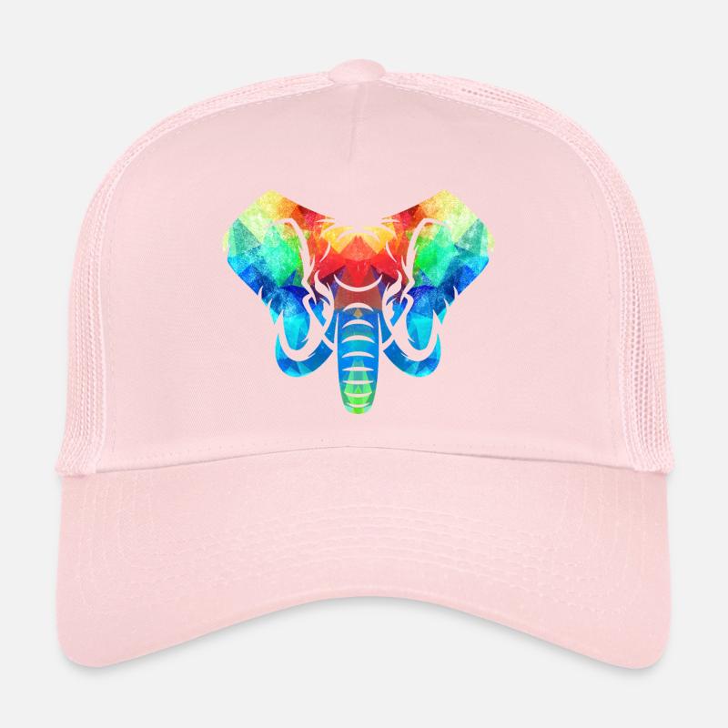 Bunter Elefant Trucker Cap