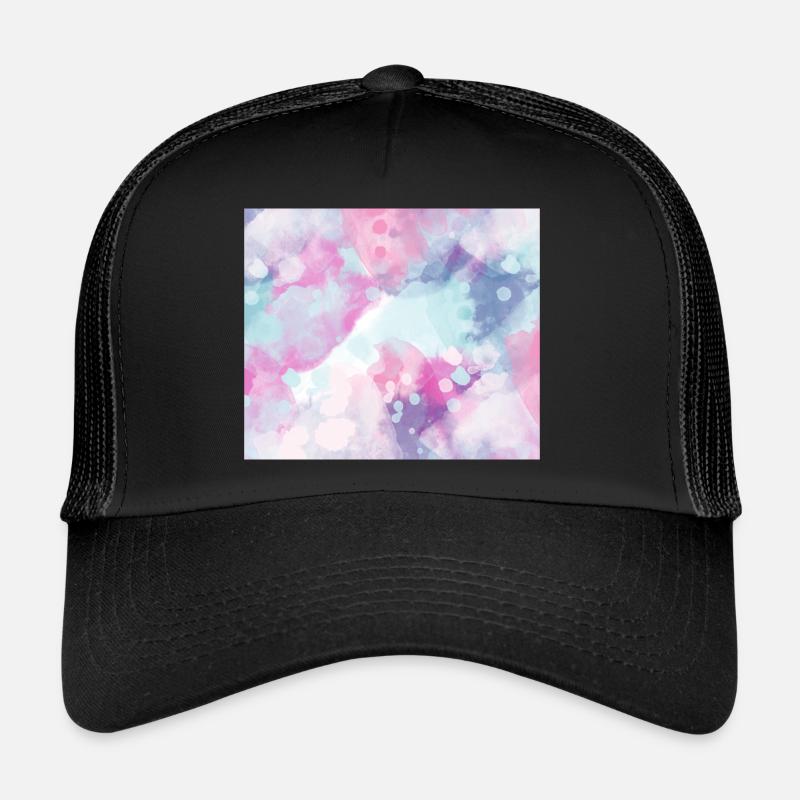 Impression aquarelle Casquette trucker 