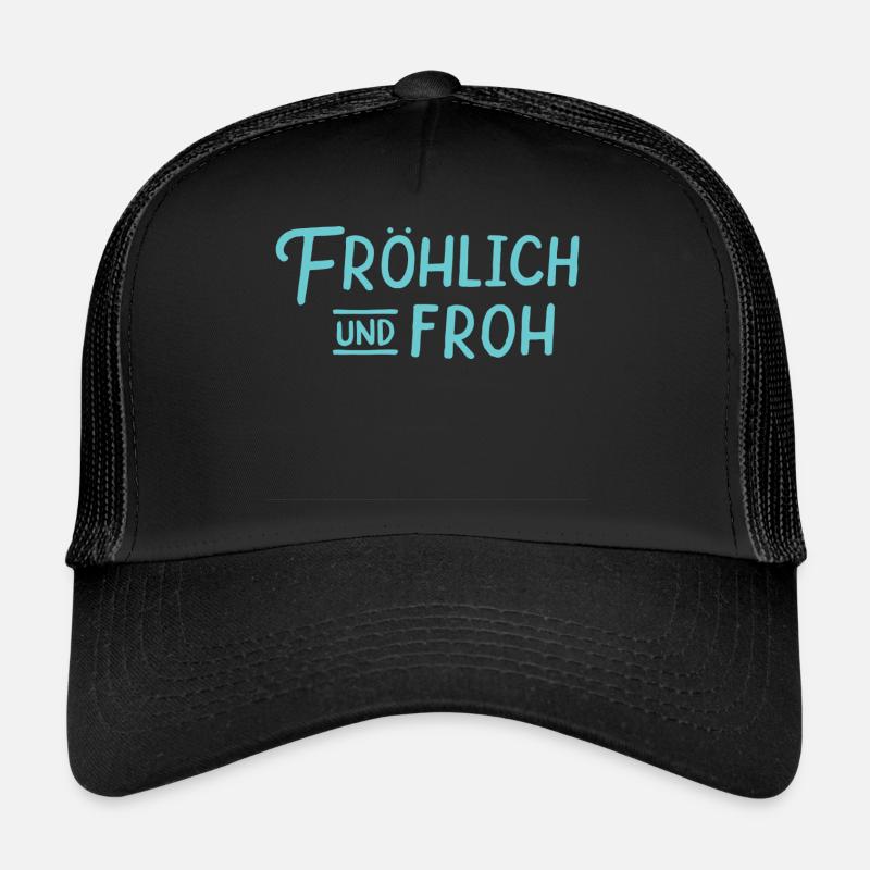 joyeux joie idée de cadeau idée plaisir plaisir Casquette trucker 