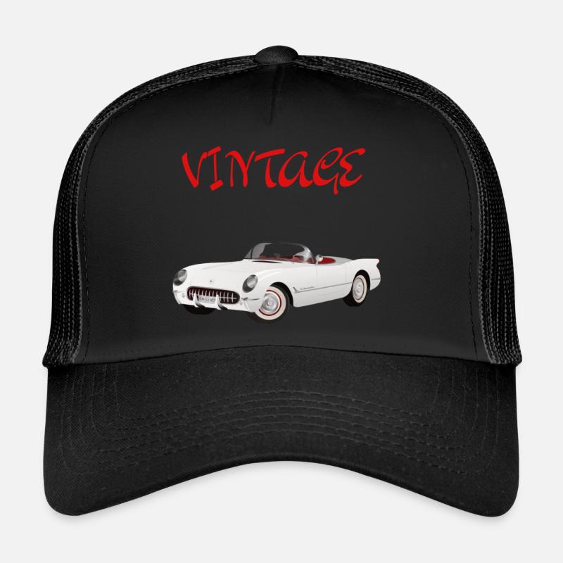 voiture vintage Casquette trucker 