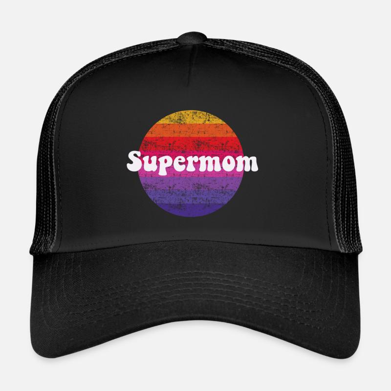 Supermom style rétro super mère Casquette trucker 
