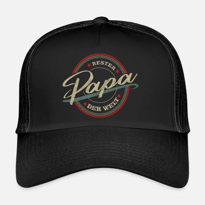 Bester Papa der Welt Vater Vatertag Geschenk Trucker Cap