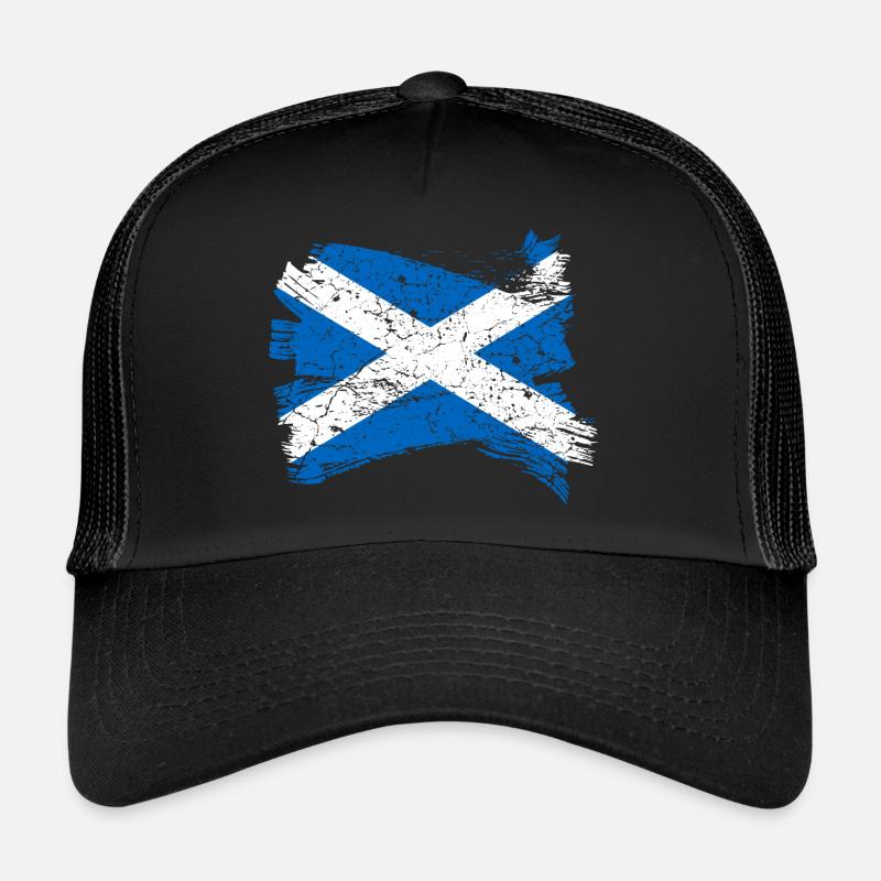 Drapeau de l'Ecosse Casquette trucker 