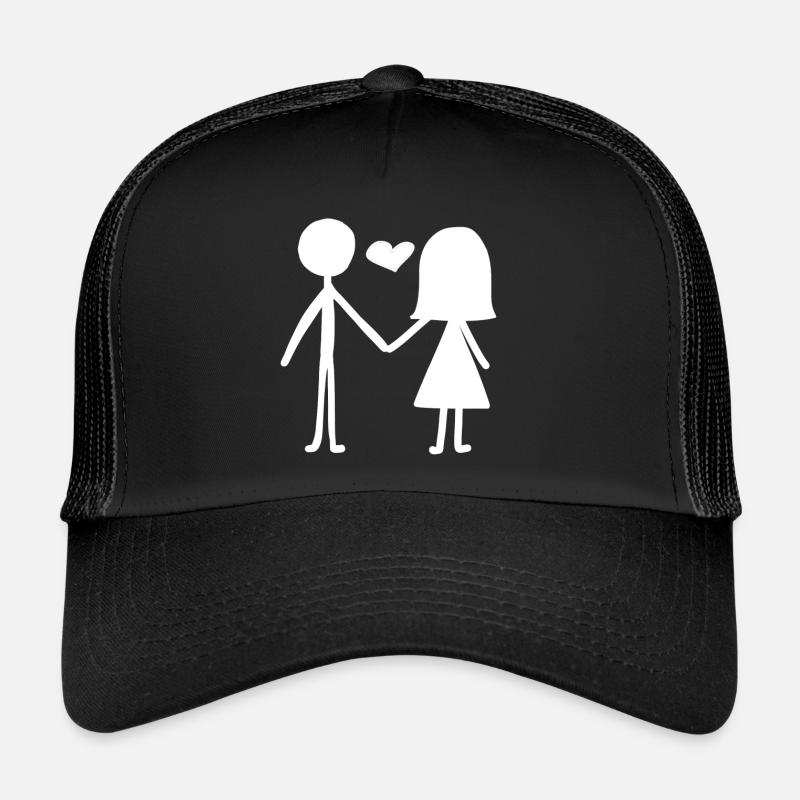 Relation amoureuse Casquette trucker 