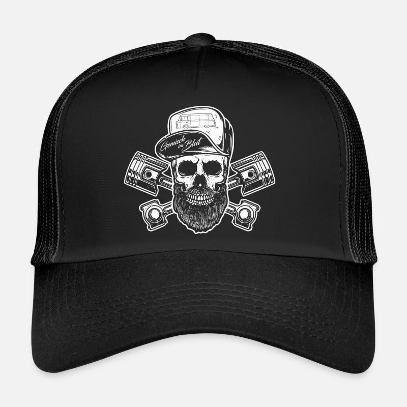 IFA Barkas B1000 Low - Mechanic Skull Casquette trucker 