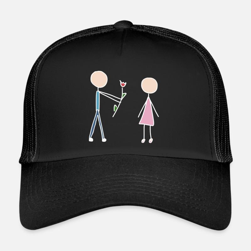 amoureux Casquette trucker 