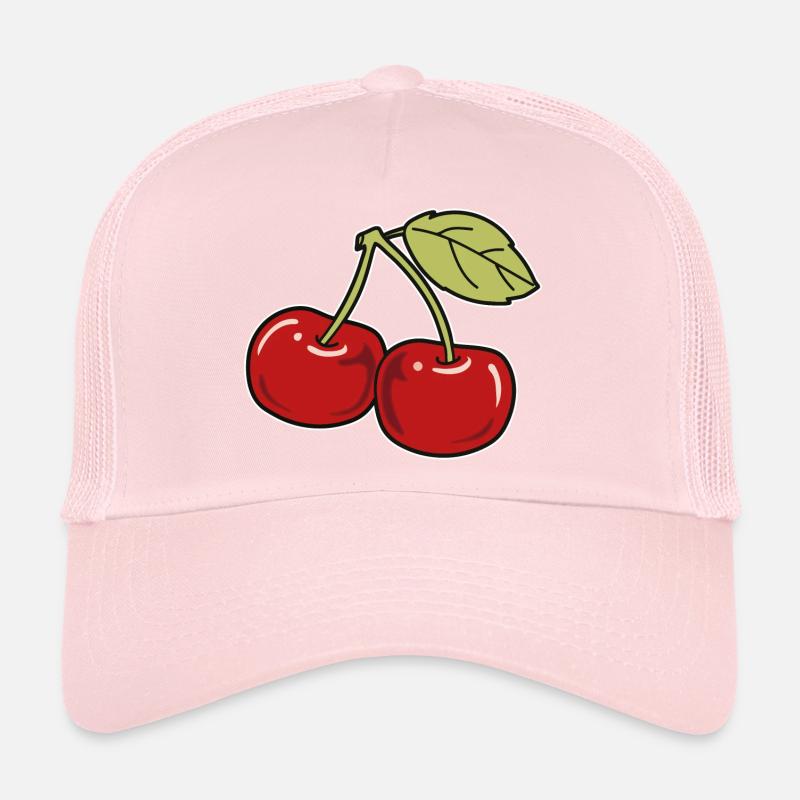 Cherry Trucker Cap