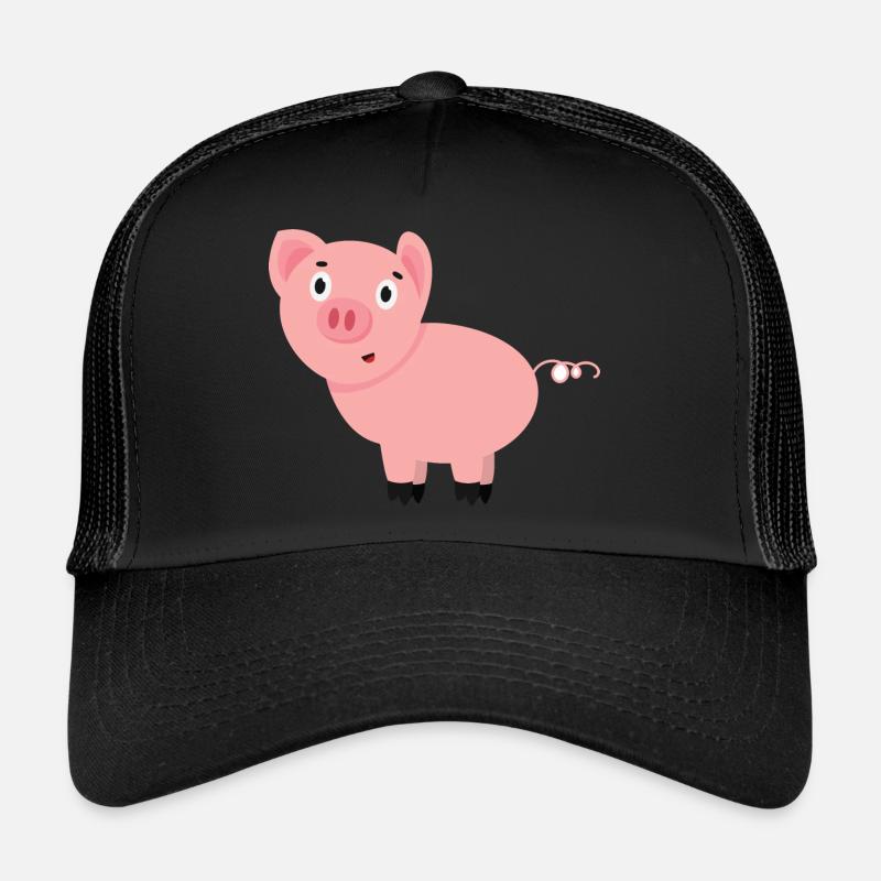 Cochon Casquette trucker 