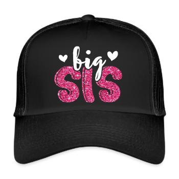 Big Sis - Trucker Cap - black/black - Front