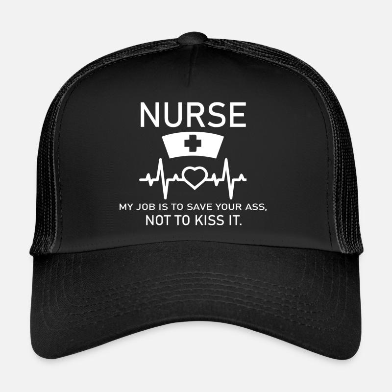 Nurse Krankenschwester Corona Trucker Cap