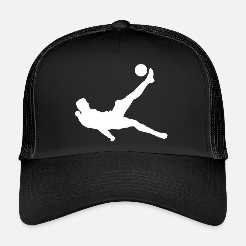 Bicycle kick Trucker Cap