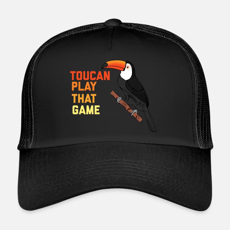 Bird Watcher Toucan Jouez à ce jeu Casquette trucker 