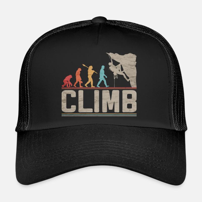Climb Evolution Climber Rock Climbing Bouldering Trucker Cap