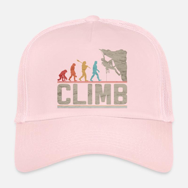 Climb Evolution Climber Rock Climbing Bouldering Trucker Cap