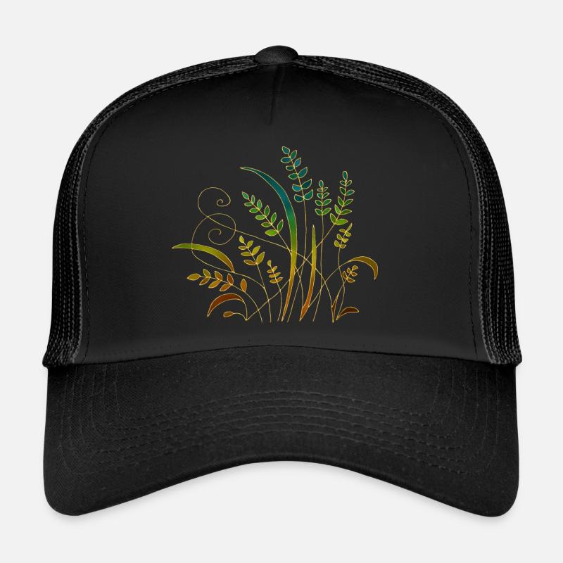 Liste - Trucker Cap - Schwarz/Schwarz