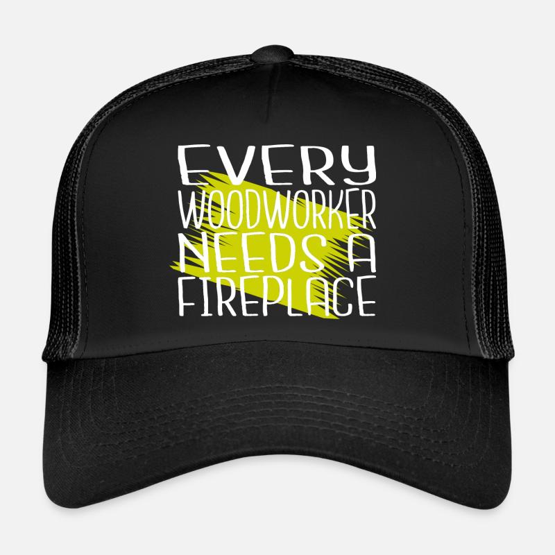 felling carpenter joke hobbyists Trucker Cap