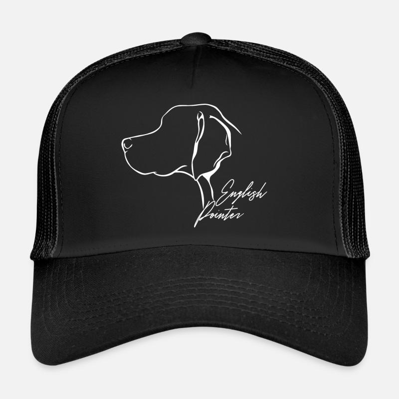 DEUTSCH POINTER Profil Chiens Chien Wilsigns Casquette trucker 