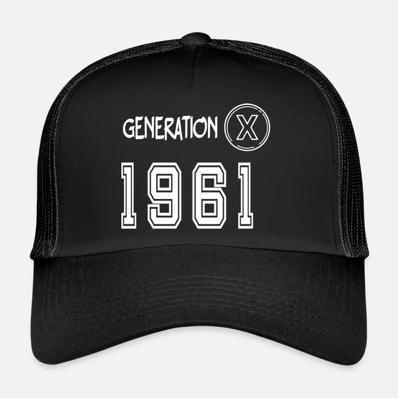 Génération x 1961 Casquette trucker 