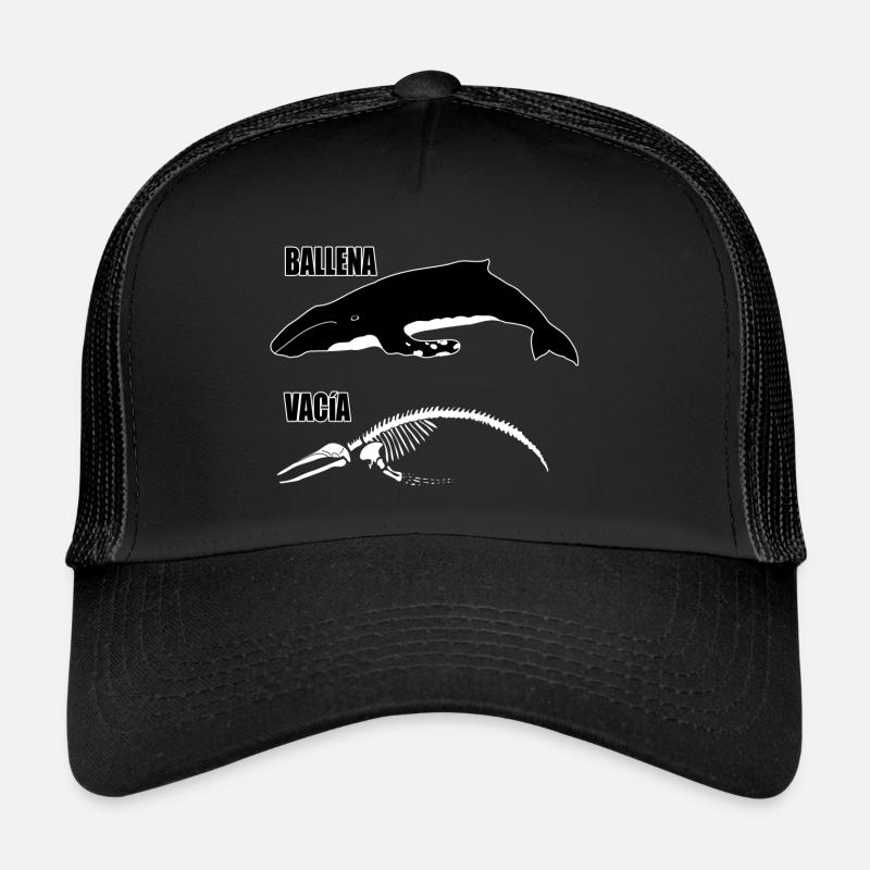 baleine vide Casquette trucker 