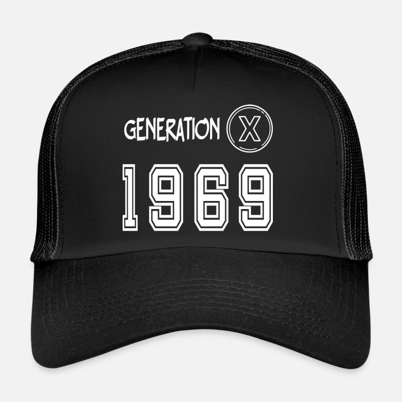 Génération X 1969 Casquette trucker 