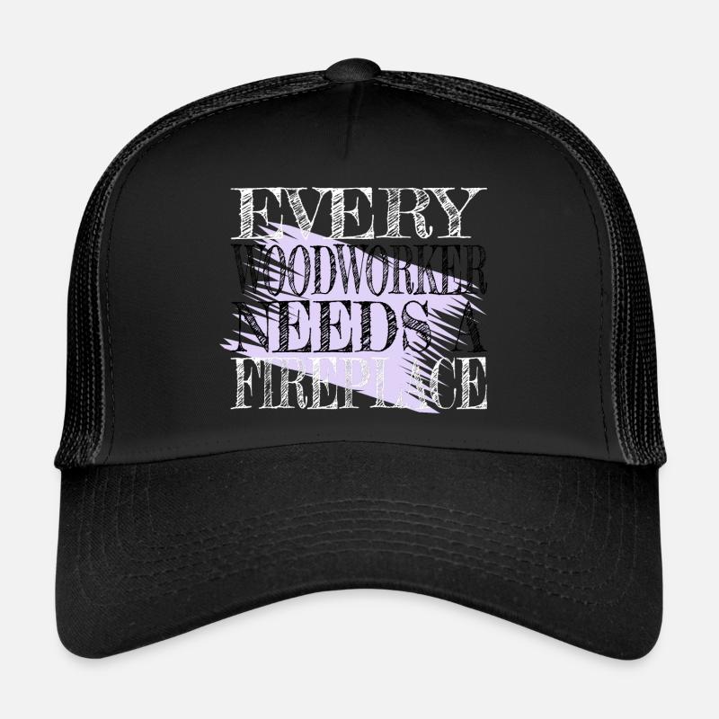 carpenter funny humor carpentry hobbyists Trucker Cap