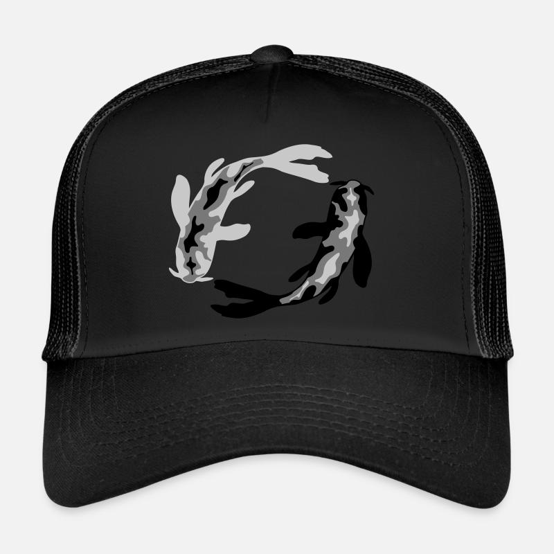 Kreis Design 2 Koi Trucker Cap