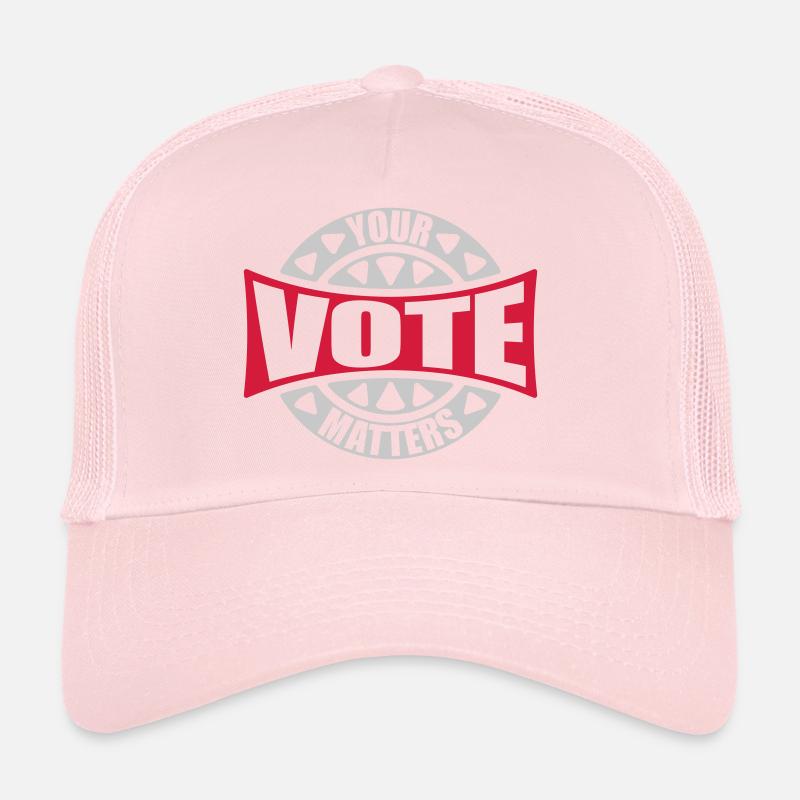 votre vote compte citation Casquette trucker 