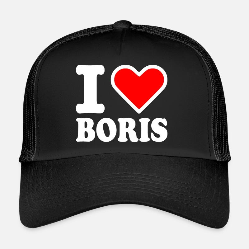 I love boris Casquette trucker 
