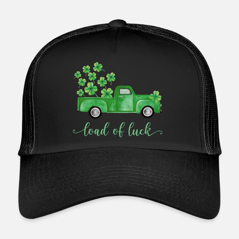 Bonne Saint-Patrick Saint Patrick Irlande Irlandais Casquette trucker 