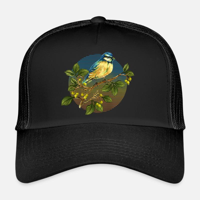 Bunter Vogel Trucker Cap