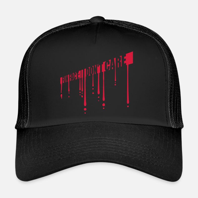 Je me fiche des faits Casquette trucker 