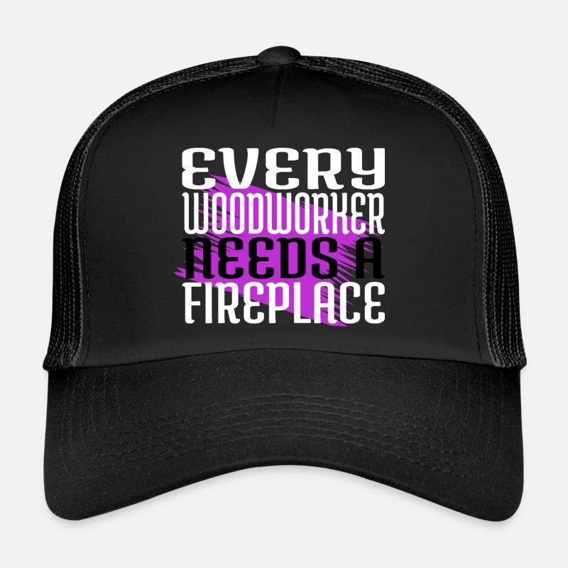 Carpenter Funny Tshirts Statement Lumber Trucker Cap